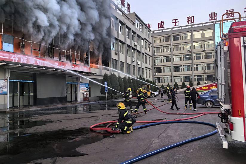 Fire At Coal Company In Northern China Kills 26 And Injures Dozens