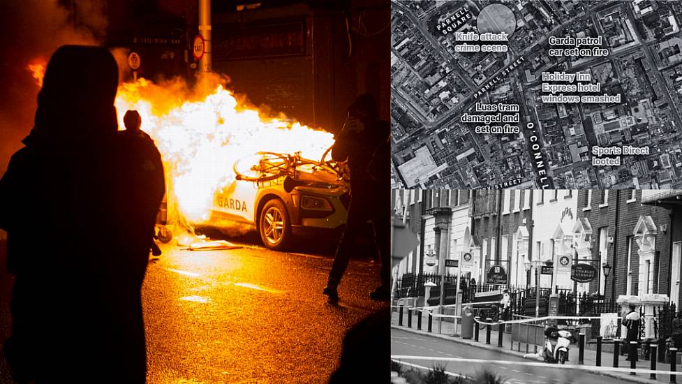 Dublin Stabbings And Riots: A Visual Guide To How Events Unfolded