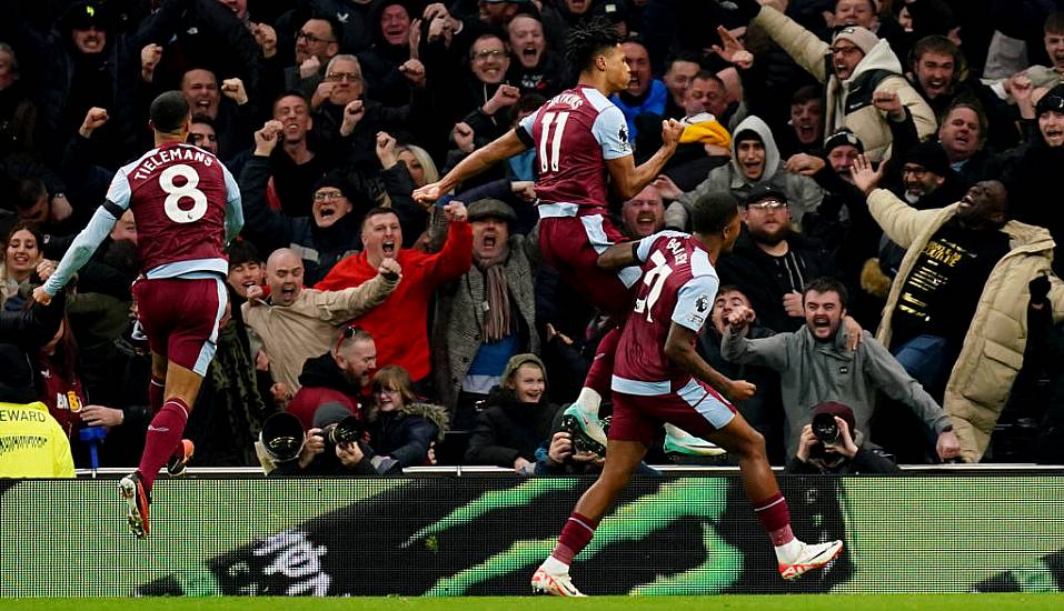 Aston Villa Move Into The Top Four As Tottenham’s Slump Continues