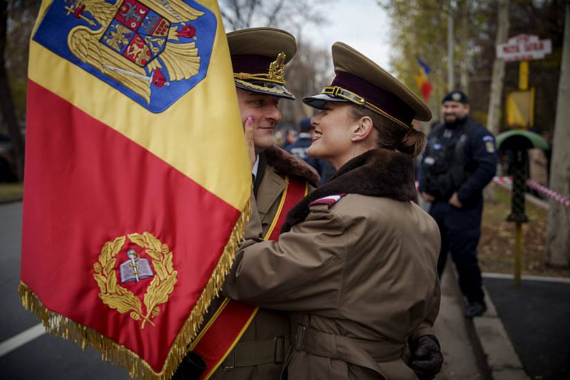 Tens Of Thousands Watch Military Parade Marking Romania’s National Day