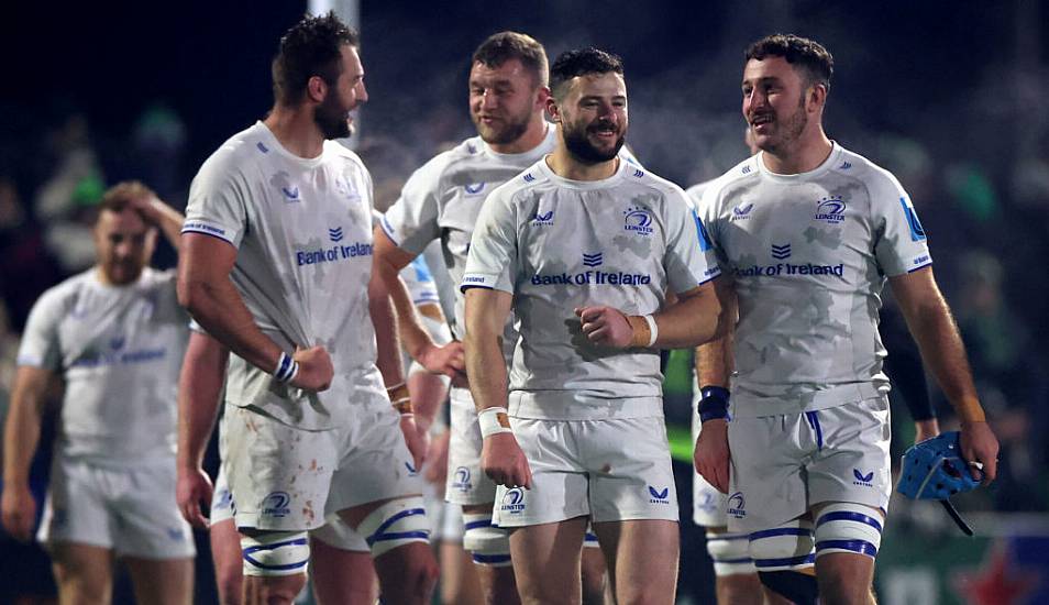 Leinster Leave It Late To Beat Rivals Connacht And Go Top Of The Urc