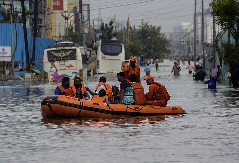 Heavy Rains Leave Several Dead Before Storm Michaung Makes Landfall In India