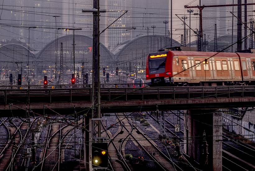 German Rail Workers Begin 24-Hour Strike As Pay Talks Stall