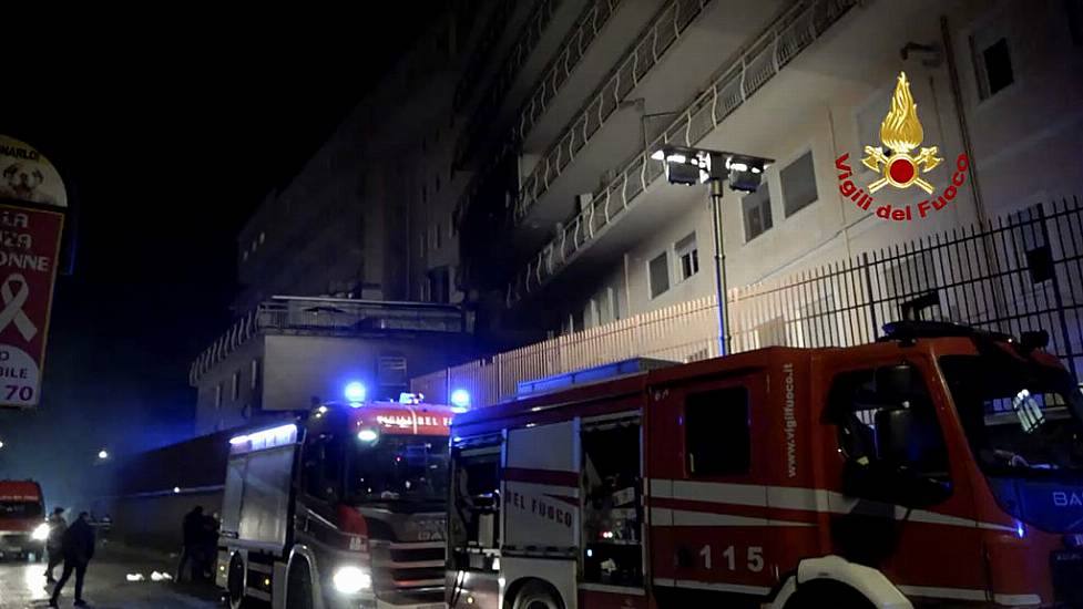 Deadly Fire Breaks Out At Hospital Near Rome