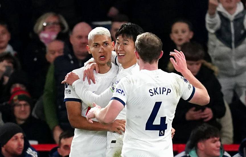 Dejan Kulusevski Stars As 10-Man Tottenham Pile More Misery On Nottingham Forest