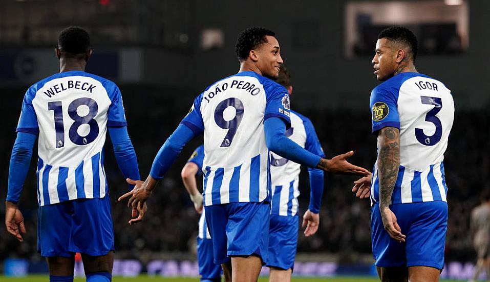 Joao Pedro On The Spot As Brighton Thump Tottenham