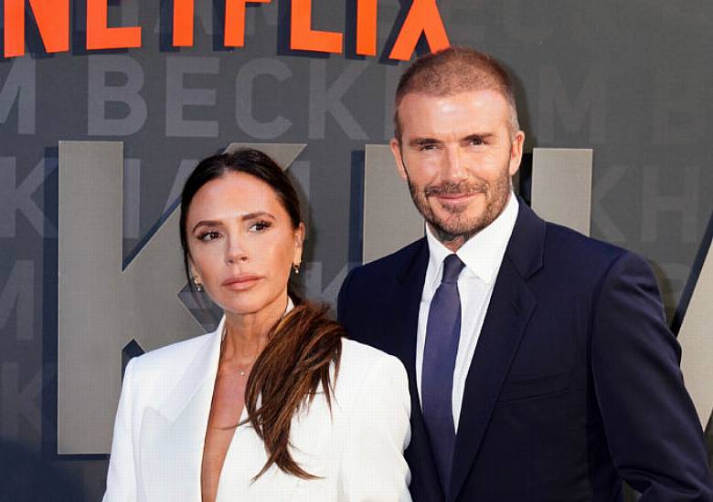 David Beckham Makes ‘Working Class’ Gag As He And Wife Victoria Dine At Ritz