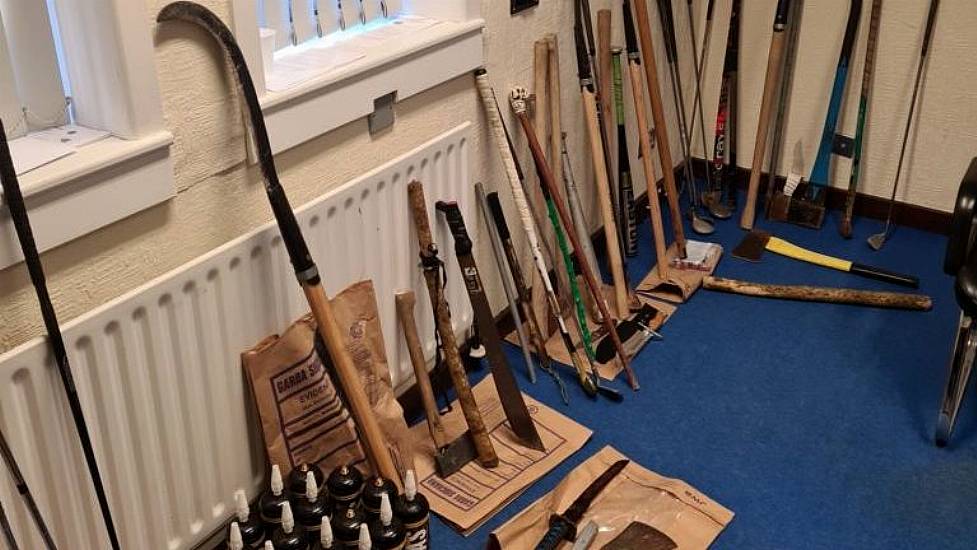 Slash Hooks, Machetes And Axes Seized In Cork