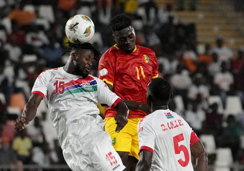 Aguibou Camara Fires Guinea To Narrow Victory Over Gambia To Boost Top-Two Bid