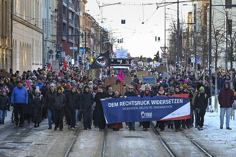 Tens Of Thousands Protest Against Far Right In Cities Across Germany