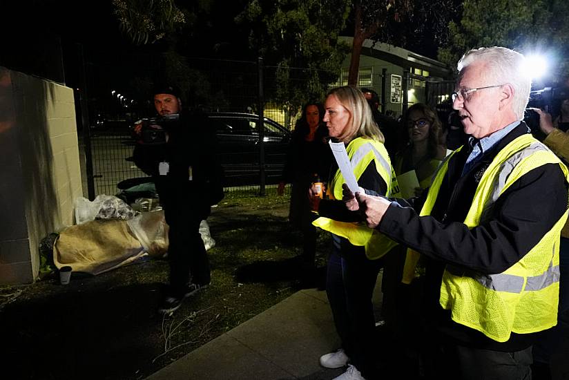 Annual Homelessness Count Begins In Los Angeles, Where Thousands Live On Streets