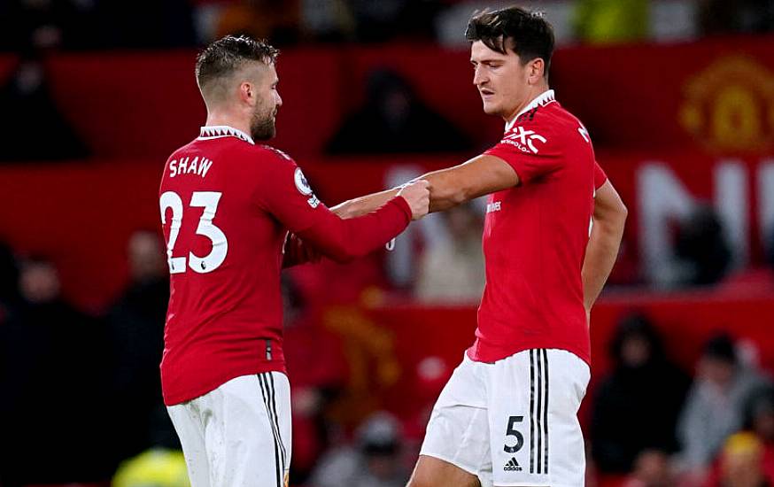 Manchester United Welcome Back Harry Maguire And Luke Shaw To Training