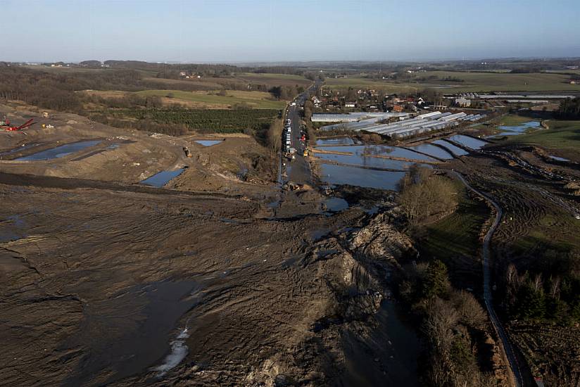 Landslide Of Contaminated Soil Threatens Environmental Disaster In Denmark