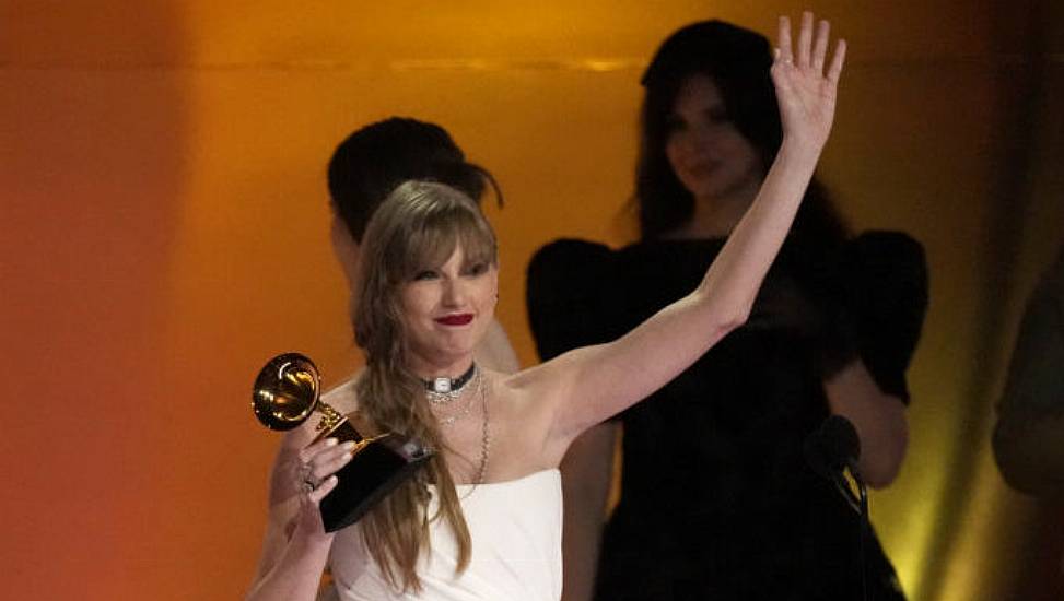 Taylor Swift Makes Grammy History As Female Musicians Sweep Top Gongs