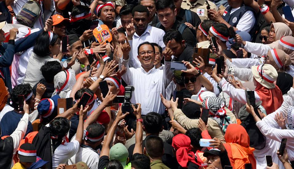 Huge Rallies In Indonesia As Candidates Finish Election Campaign