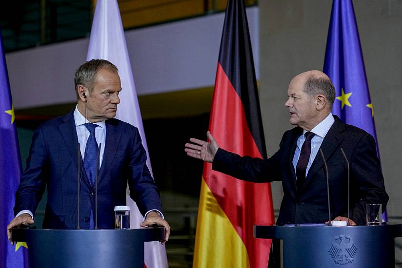 Poland, France And Germany Vow To Make Europe Stronger As Fears Grow Over Russia