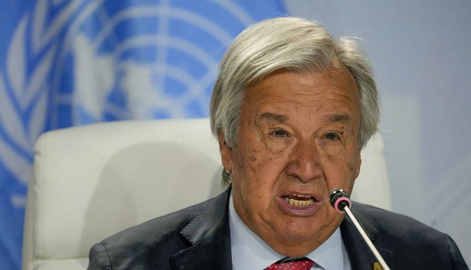 Un Chief Warns Climate Chaos And Food Crises Are Threatening Peace