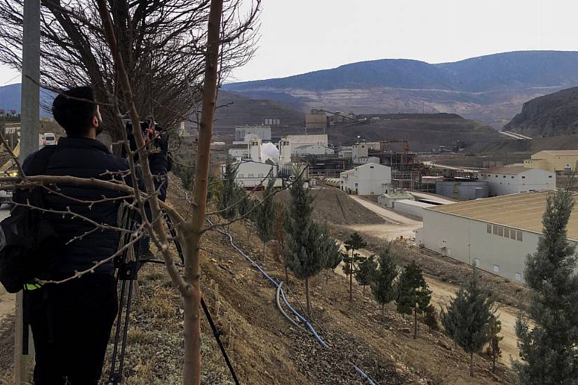 Rescuers Search For Missing Workers At Landslide-Hit Gold Mine