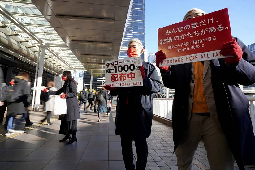 Lgbtq+ Activists In Japan Demand Marriage Equality For Same-Sex Couples