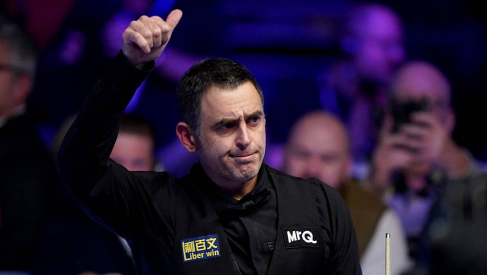 Ronnie O’sullivan Races To Victory On Return To Action At Players Championship