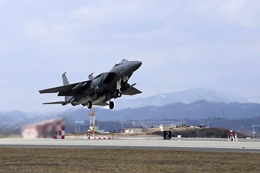 Us And South Korea Fly Warplanes In Interception Drill After North Missile Tests