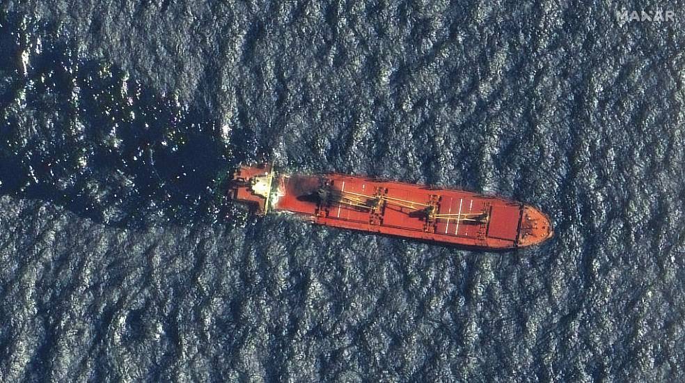 Ship Sinks In Red Sea Days After Houthi Attack