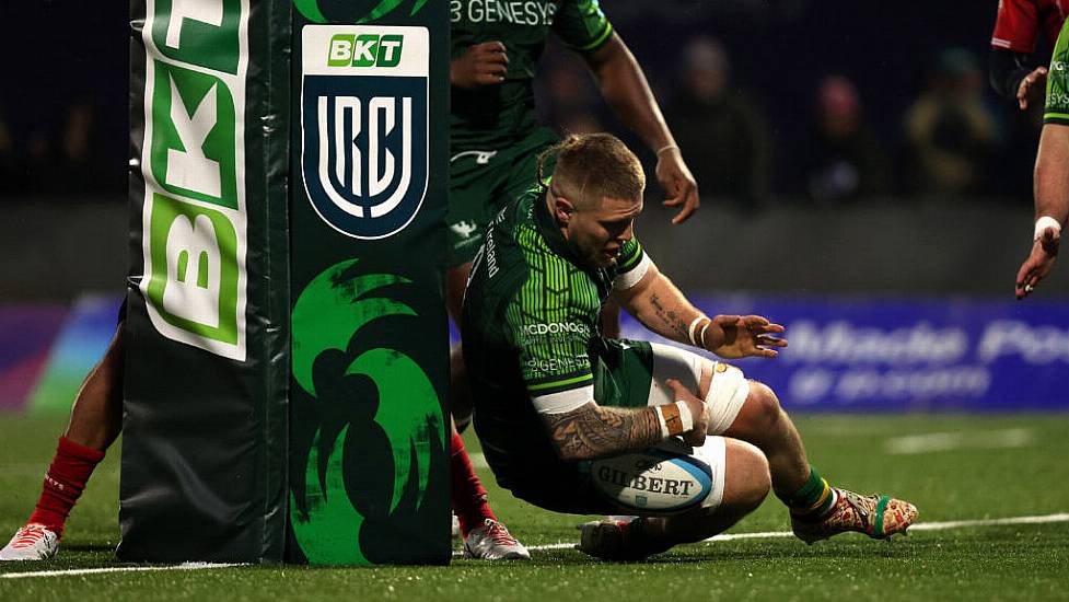 Connacht Climb Into Urc Play-Off Places With Win Over Scarlets