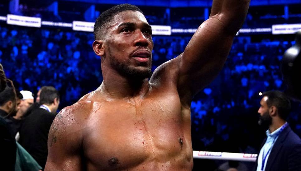 Anthony Joshua Stops Francis Ngannou In The Second Round In Riyadh