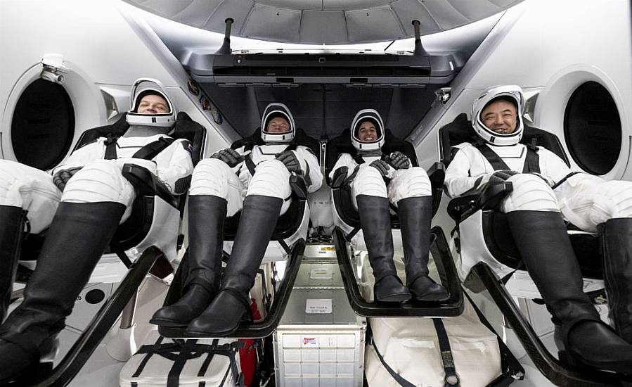 Four Astronauts From Four Countries Return To Earth After Six Months In Orbit