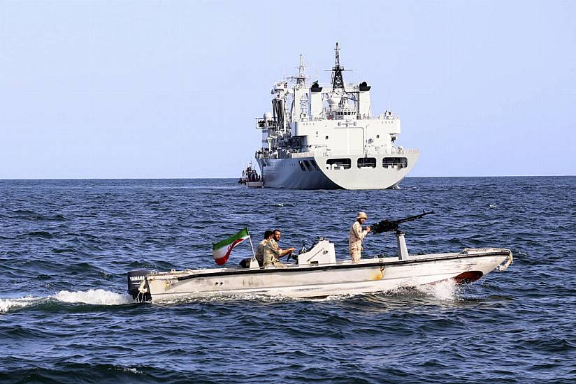 Iran, Russia And China Show Off Ships In Joint Naval Drill In Gulf Of Oman