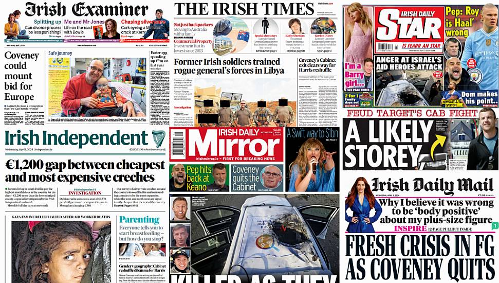 What The Papers Say: Wednesday's Front Pages