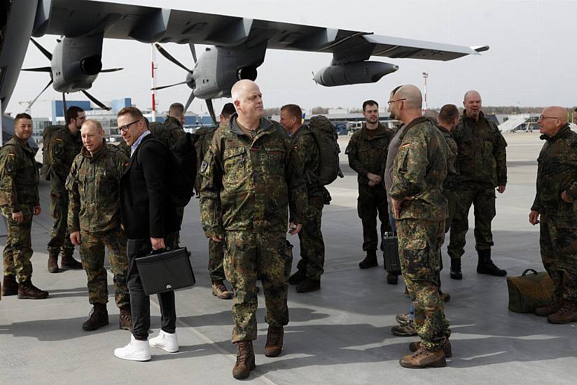 German Troops Arrive In Lithuania For Rare Long-Term Foreign Deployment