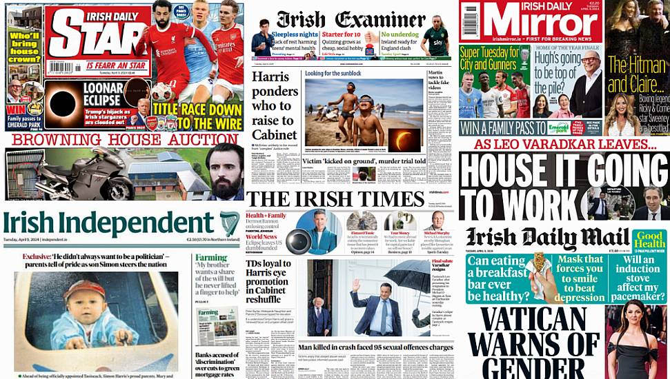 What The Papers Say: Tuesday's Front Pages