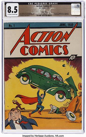 Rare Copy Of Comic Featuring Superman’s First Appearance Sells For £4.7M