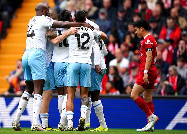 Liverpool’s Title Chances Suffer Huge Blow As Crystal Palace Win At Anfield