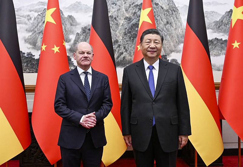 German Chancellor Olaf Scholz Presses China On Russia’s Invasion Of Ukraine