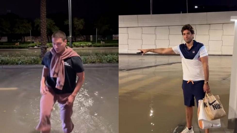 Reality Stars Joey Essex And James Argent Left Stranded By Dubai Flood