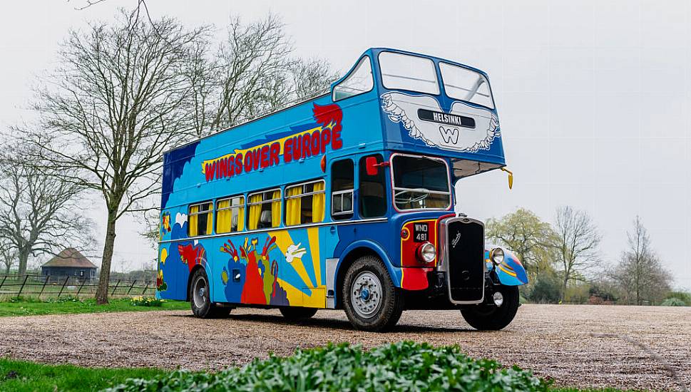 Paul Mccartney’s Wings Tour Bus Could Fetch Up To £200,000 At Auction