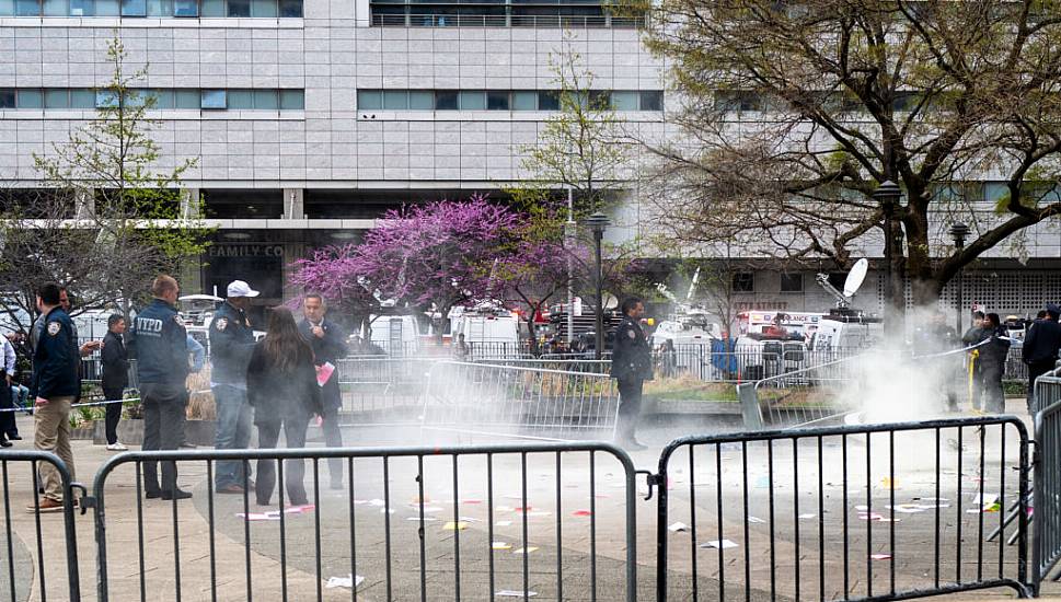 Man Sets Self On Fire Outside New York Court Where Trump Trial Underway