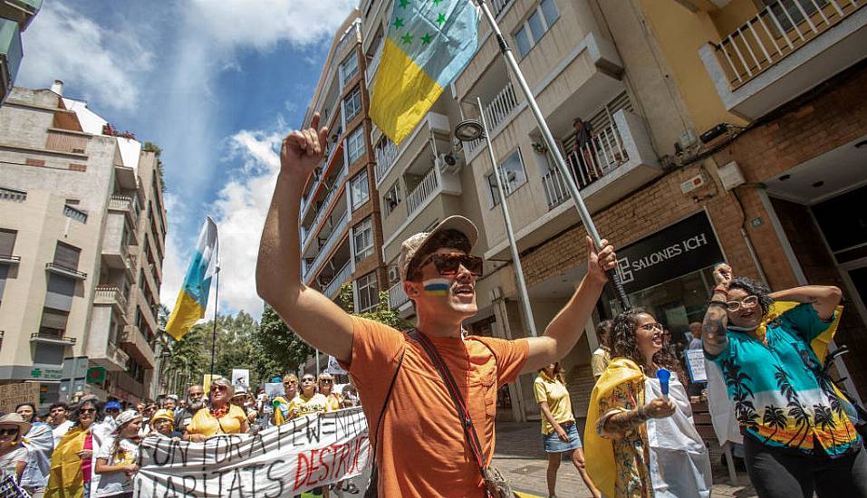 'We Don't Want To See Our Island Die': Thousands Protest In Tenerife Over Mass Tourism