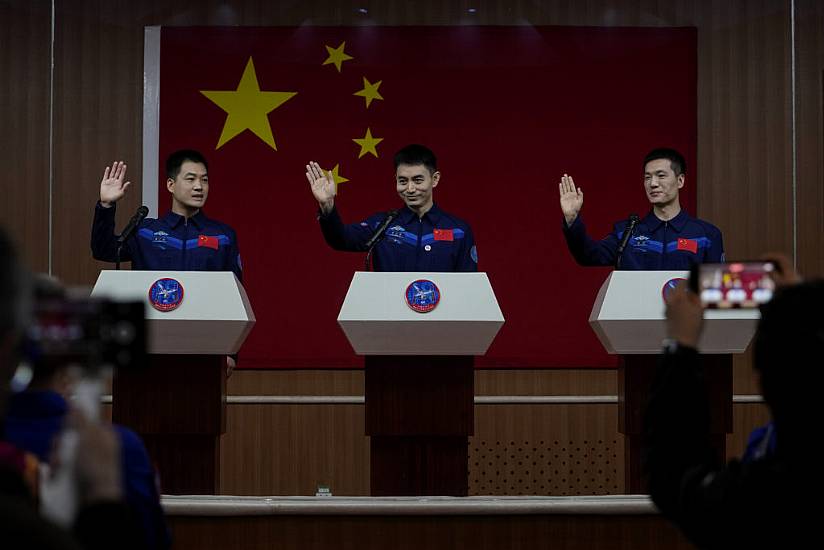 China Prepares To Send Three Astronauts To Tiangong Space Station