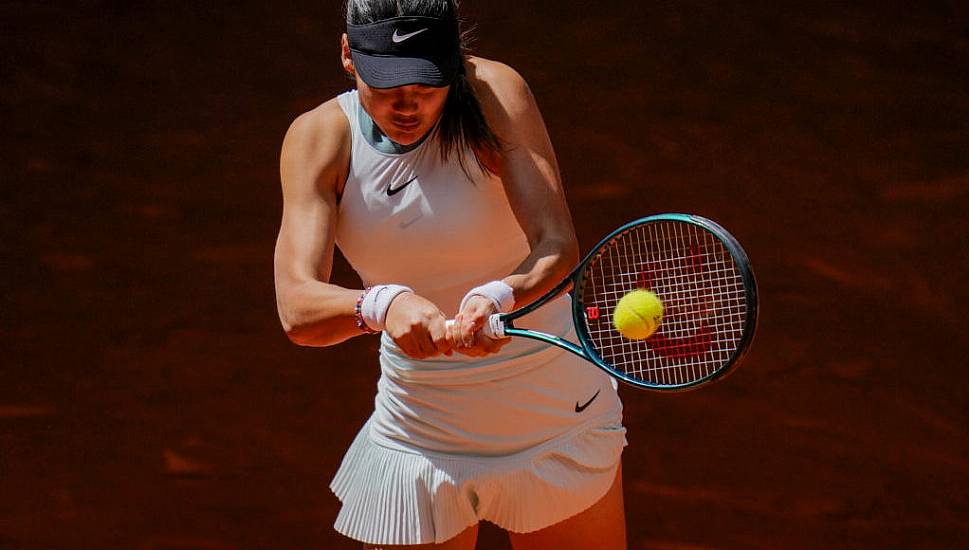 Emma Raducanu Crashes Out Of Madrid Open In First Round