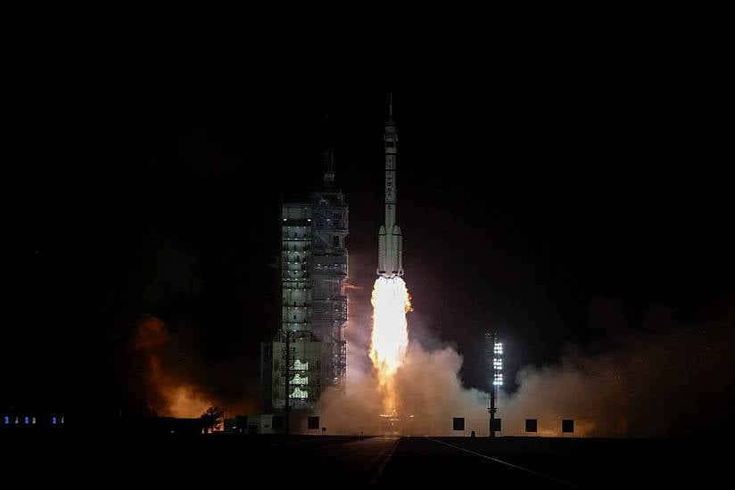 China Launches Three-Member Shenzhou-18 Crew To Its Space Station