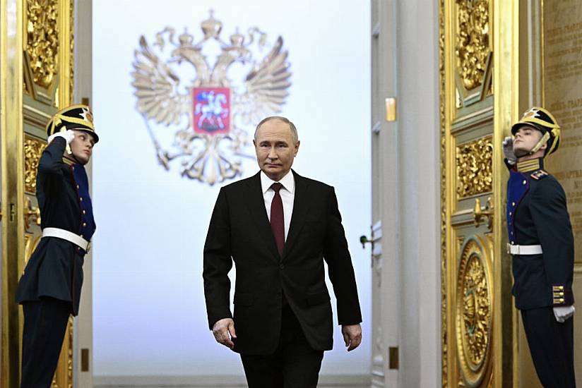 Vladimir Putin Begins Fifth Term In Glittering Kremlin Ceremony