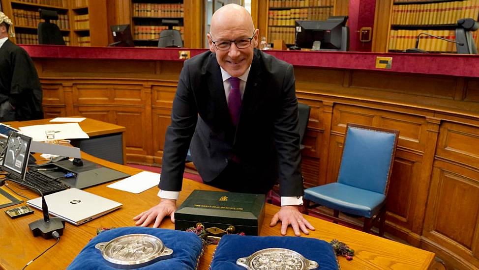 John Swinney Sworn In As Scotland’s First Minister