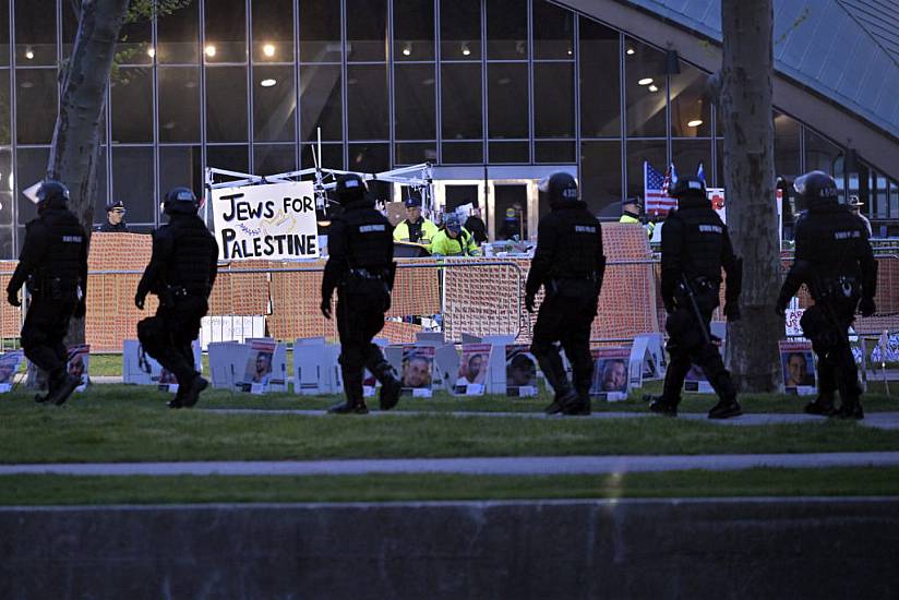 Police Dismantle Students’ Pro-Palestinian Tent Encampment In Massachusetts