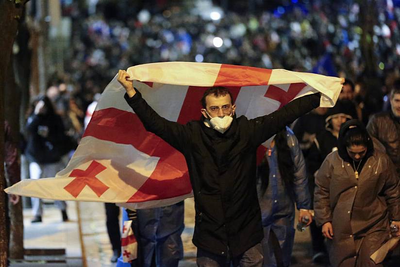 Thousands Protest In Georgia Against ‘Russia-Style’ Law On Foreign Influence