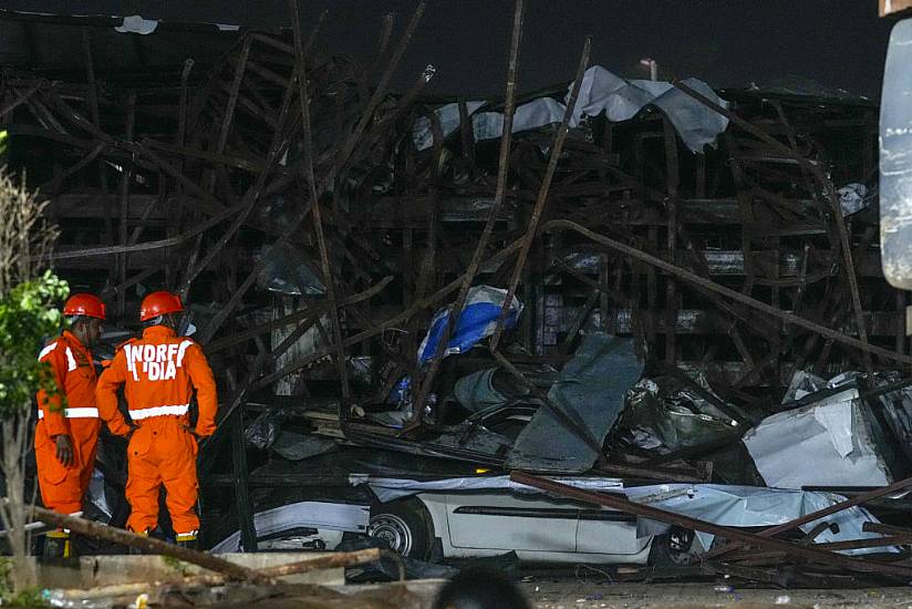 Collapsed Billboard Leaves Three Dead And 59 Injured After Heavy Rains In Mumbai