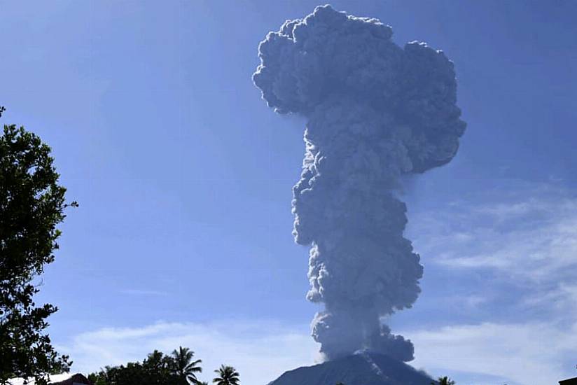 Indonesian Volcano At Highest Alert Level After Series Of Eruptions