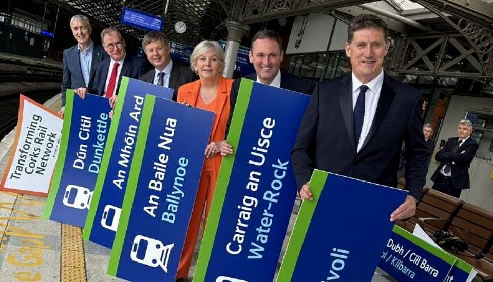 Cork To Get Eight New Commuter Rail Stations In Landmark Upgrade To Network